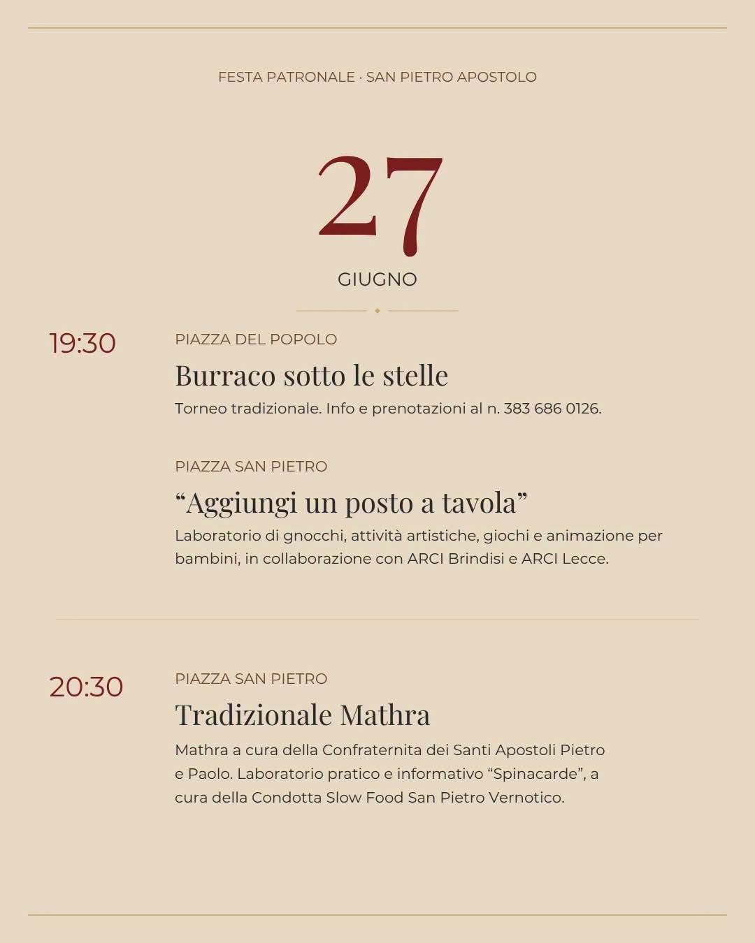 Programma Festa Patronale 2026 - 3