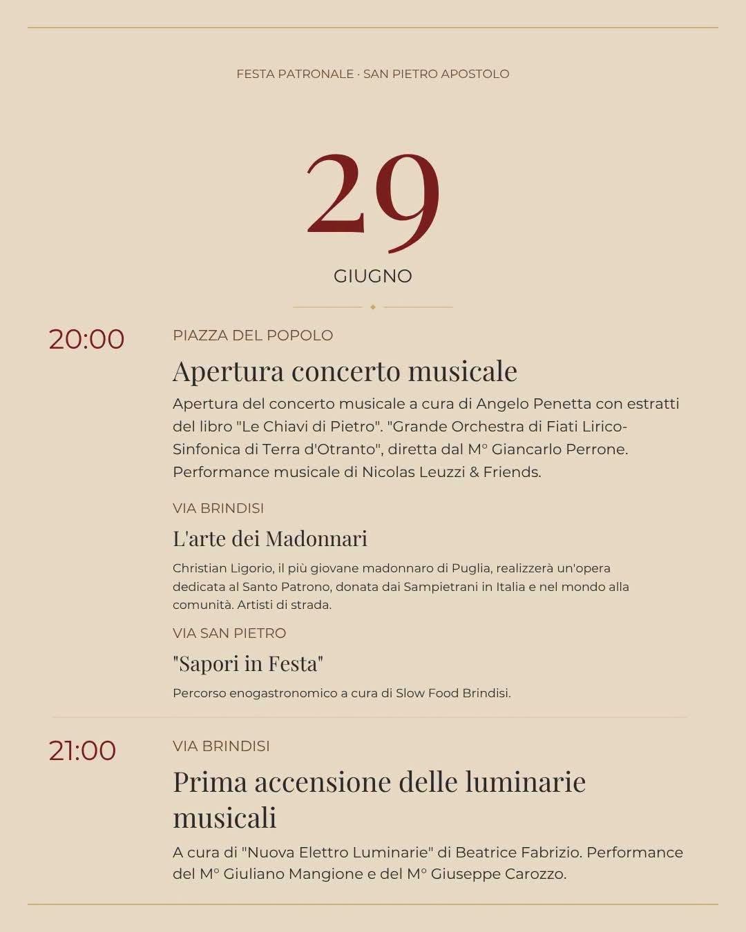 Programma Festa Patronale 2026 - 7